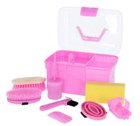 Kerbl horse cleaning box, filled for children