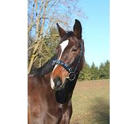 Leather horse cavesson Covalliero Exclusif