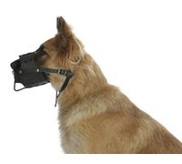 Kerbl Maxi-Pet 80839 Leather Muzzle XL Black U 34 cm Basket Depth 9.5 cm XL
