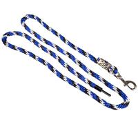 Kerbl Mustang Carabine Lead Rope - Blue/Black/White