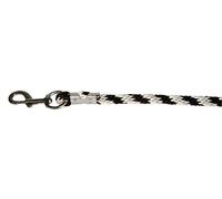 Kerbl Mustang Carabine Lead Rope - Silver/Black/White
