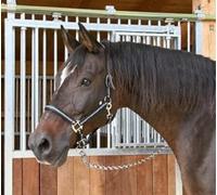 Kerbl Mustang Head Collar - Black/Silver, Size 1