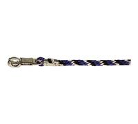 Kerbl Mustang Lead Rope With Panic-Hook - Blue/Black/White