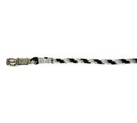 Kerbl Mustang Lead Rope With Panic-Hook - Silver/Black/White