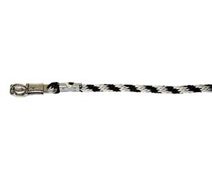 Kerbl Mustang Lead Rope With Panic-Hook - Silver/Black/White