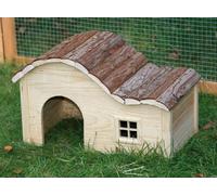 Kerbl Nature Plus House with Gently Curved Roof, 40 x 25 x 25 cm
