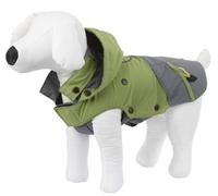 Kerbl Vancouver Outdoor Dog Coat - Green/Grey - 35cm