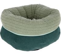 Kerbl Pet Anne Cuddly Bed, Green, Diameter 40 cm, Height 23 cm