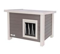 Kerbl Pet Cat house with flap door 57 x 45 x 43 cm