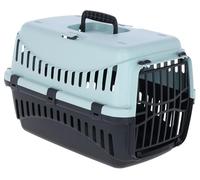 Kerbl Pet Expedion Transport Box for Cats/Dogs/Small Animals, Plastic, Blue/Black, 45 x 30 x 30 cm