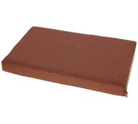 Kerbl Pet Memory Foam Mattress Olive for Dogs with Joint Problems, Orthopaedic, Washable Cover, Made in Italy, Brown, 80 x 50 x 8 cm