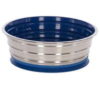 Kerbl Pet St. Steel Dog Bowl, 1900 ml with suction cup function