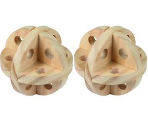 Kerbl Play and Snack Ball 7 cm (1) (Pack of 2)