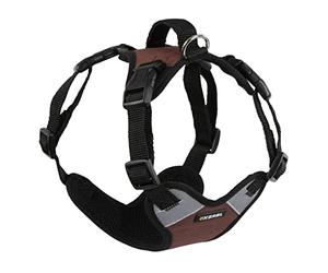 Kerbl Pulsive Dog Harness, 36/50 cm x 46/60 cm, Brown