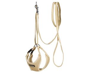 Kerbl Puppy Harness with Rope, 30-50 cm/10 mm, Beige