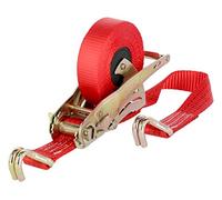 Kerbl Quickloader Auto Lashing Strap Claw Hook, 1500 Kg | Red, 1-piece, direct 1,500 kg, folded 3,000 kg, car article lashing strap, ratchet lashing strap