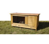 Kerbl Rabbit House, 115 x 65 x 65.5 cm, Kb Brown