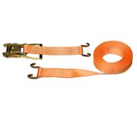 Kerbl Ratchet lashing strap with claw hooks