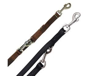 Kerbl Rondo Riveted Lead, 20 mm/ 100 cm, Brown