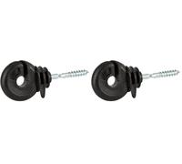 Kerbl Rutland Essentials Wood Screw Ring Insulator (25) (Pack of 2)