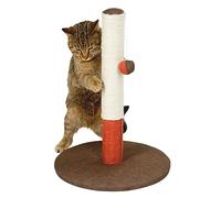 Kerbl Scratching Post Basic Opal, 37 x 37 x 50 cm, Red/Bordeaux/Brown