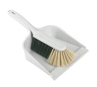 Kerbl Set of hand brush and dustpan, plastic, assorted colours
