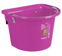 Kerbl Show feed manger pink with hanging hook + handle