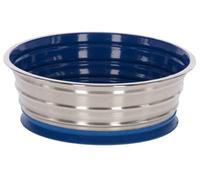 Kerbl St. Steel Dog Bowl, 1900 Ml With Suction Cup Function
