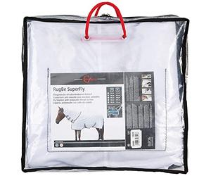 Kerbl Superfly 328693 Fly Blanket with Neck Piece 135 cm White (Pack of 1)