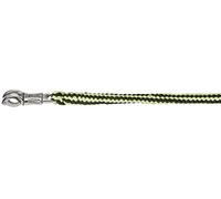 Kerbl Threaded Lead Rope Hippo With Carabine Hook - Anthracite/Lemon