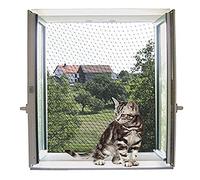 Kerbl Transparent Cat Safety Net, 4 x 3 m
