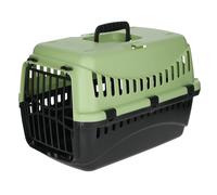 Kerbl Transport Box Expedion with Plastic Door, 45x 30 x 30 cm, Green/