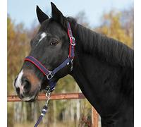 Kerbl Underlay Head Collar Dexter with Fleece - Blue, Size 0