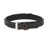 Kerbl Vegas High Quality Collar, 20 mm/ 32 - 38 cm Neck Circumference, Black