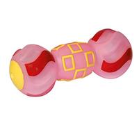 Kerbl Vinyl Dumbbell with Squeaker, Medium