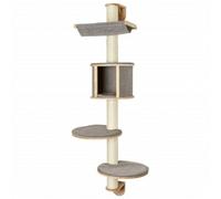 Kerbl Dolomit Tofana Wall-Mounted Cat Tree, 168 x 75 cm, Grey