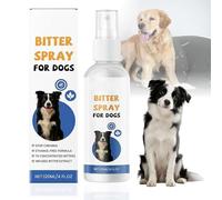 KERCAN No Chew Spray for Dogs: Safe & Natural Bitter Spray to Stop Chewing - Effective Anti-Chew Solution for Dogs and Cats - Protects Furniture, Plants, Shoes, and Valuables - 120ml