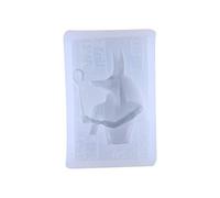 KERDEJAR Mold,Egyptian Pharaoh Head Portrait Silicone Mold DIY Craft Pendant Molds UV Epoxy Resin Fondant Mould 3#