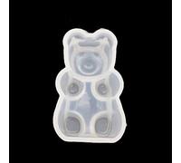 KERDEJAR Resin Mold,Gummy Bear Candy Silicone Mold Cake Chocolate Fondant Resin Pendant Jewelry DIY Large