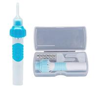 KERDEJAR Safety Electric Cordless Vacuum Earwax Remover Ear Wax Removal Cleaner Painless Cleaning Tool Kit with LED Light Powerful Suction for Adults Kids