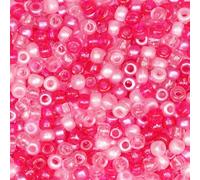 KERGAEN 1000+ Pcs 6x9mm Plastic Pony Beads Bulk - Multi-Color DIY Craft Beads for Bracelets, Hair Braiding, Jewelry Making, Keychains