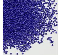 KERGAEN 12/0 2mm Glass Seed Beads Bulk - 100g (Approx. 10,000pcs) for Jewelry Making, Bracelets, Necklaces, Earrings & Artisan Crafts