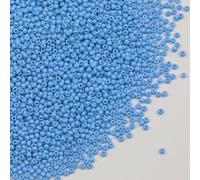 KERGAEN 12/0 2mm Glass Seed Beads Bulk - 100g (Approx. 10,000pcs) for Jewelry Making, Bracelets, Necklaces, Earrings & Artisan Crafts