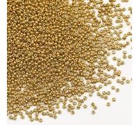 KERGAEN 12/0 2mm Glass Seed Beads Bulk - 100g (Approx. 10,000pcs) for Jewelry Making, Bracelets, Necklaces, Earrings & Artisan Crafts