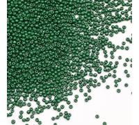 KERGAEN 12/0 2mm Glass Seed Beads Bulk - 100g (Approx. 10,000pcs) for Jewelry Making, Bracelets, Necklaces, Earrings & Artisan Crafts