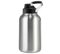 Kerilyn 128oz Insulated Bottle With Handle, Big Water Jug With Wide Mouth, Half Gallon Stainless Steel Double Vacuum Water Bottle For Hot & Cold Drinks, Large Water Bottle For Sports, Travel, Camping