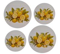 Kerixi Electric Stove Burner Covers Range Top For Expanding Counter Space Stovetop Decor (Yellow Lemon)
