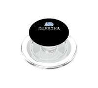 Kerkyra City Greece Vacations Town Hellenic Women Men Pun PopSockets PopGrip for MagSafe