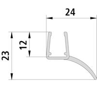 Kermi ATEA Vertical sealing gasket (6004121)