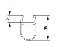 Kermi FILIA / FILIA XP Vertical sealing gasket (6031695)
